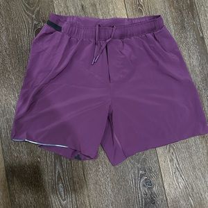Lululemon surge lined 6” shorts